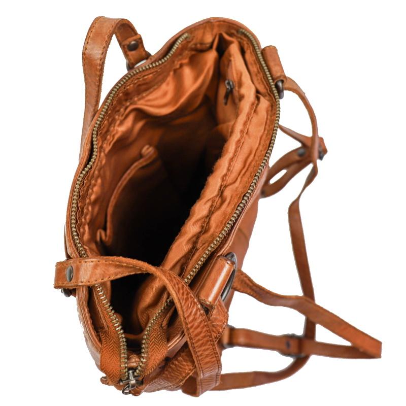 Bear Design Rugtas-Schoudertas Sandy Cognac