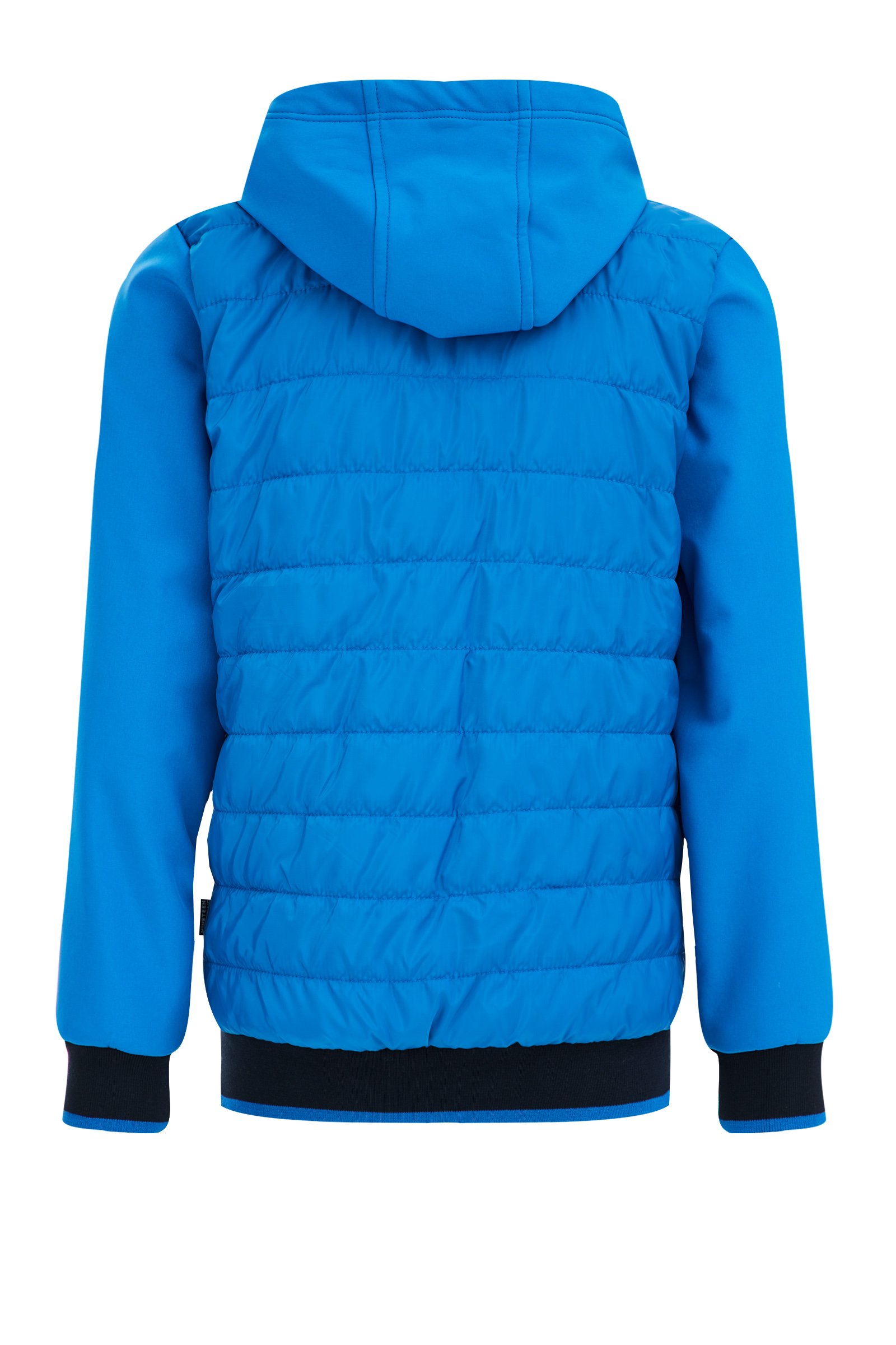 Jongens softshell jack met capuchon WE Fashion IJsblauw