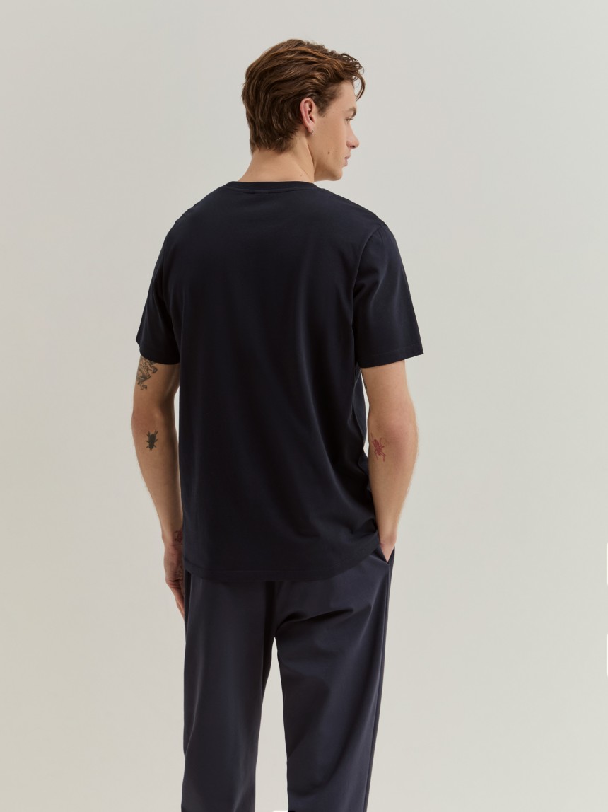 T-shirt em algodão