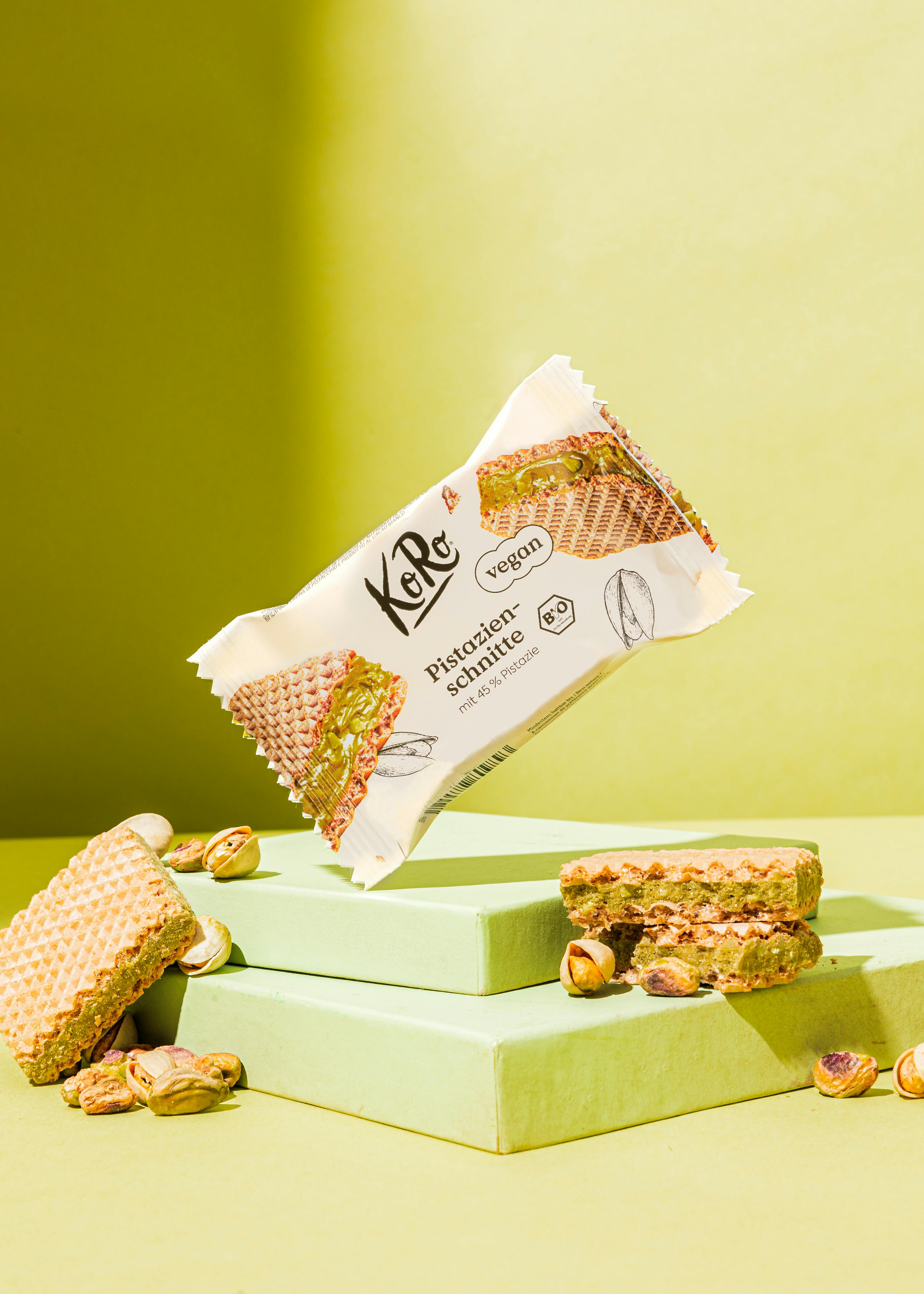 Bio Pistazienschnitte mit 45 % Pistazie 22 g