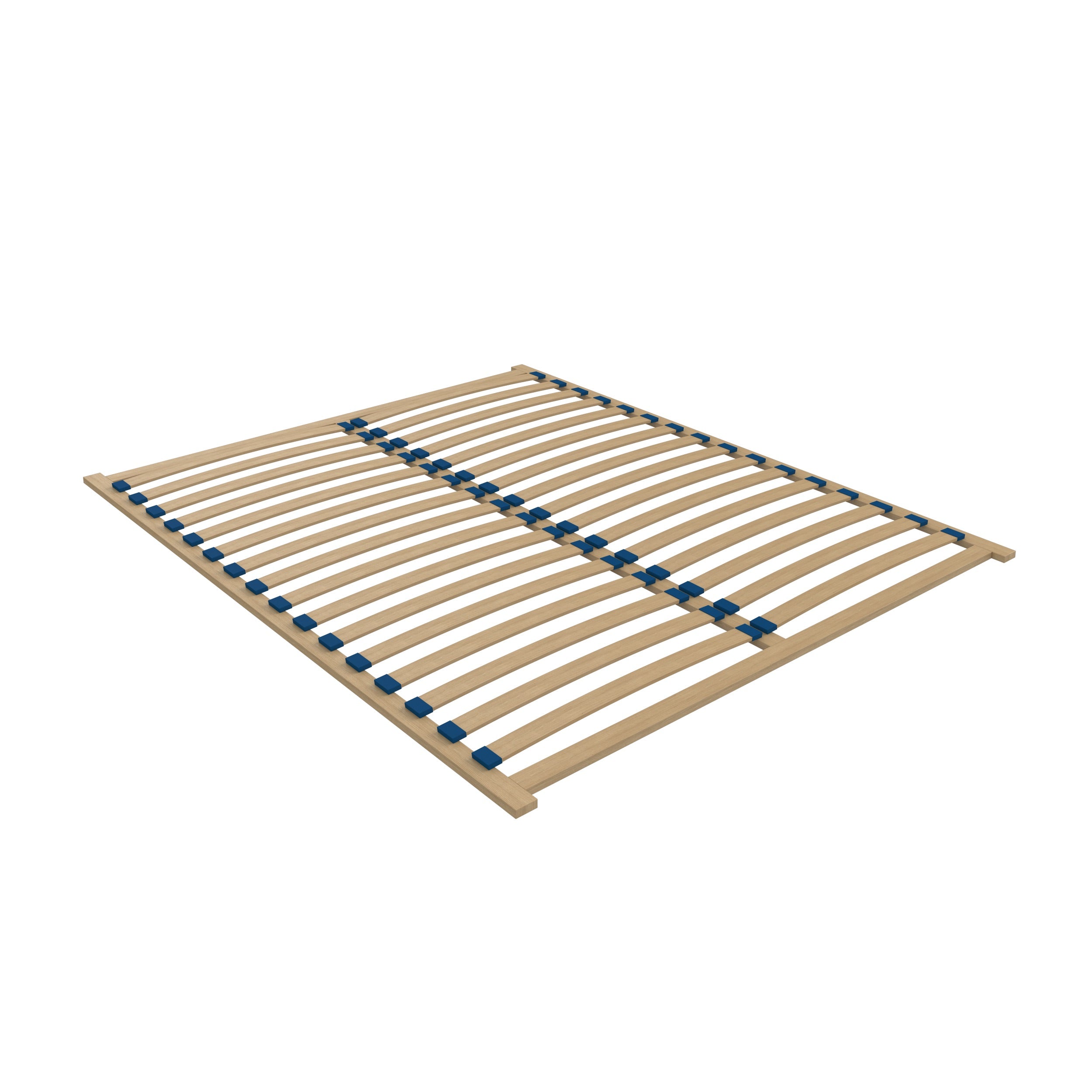 Meubella - Tweepersoonsbed Soline - Beige ribstof - 180x200 cm