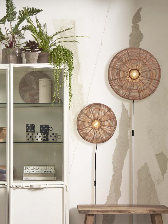 Good&Mojo Tanami wandlamp small naturel