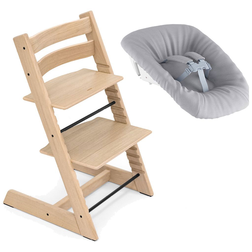 STOKKESTOKKE   Tripp Trapp Oak Hochstuhl inkl. Newborn Set natur