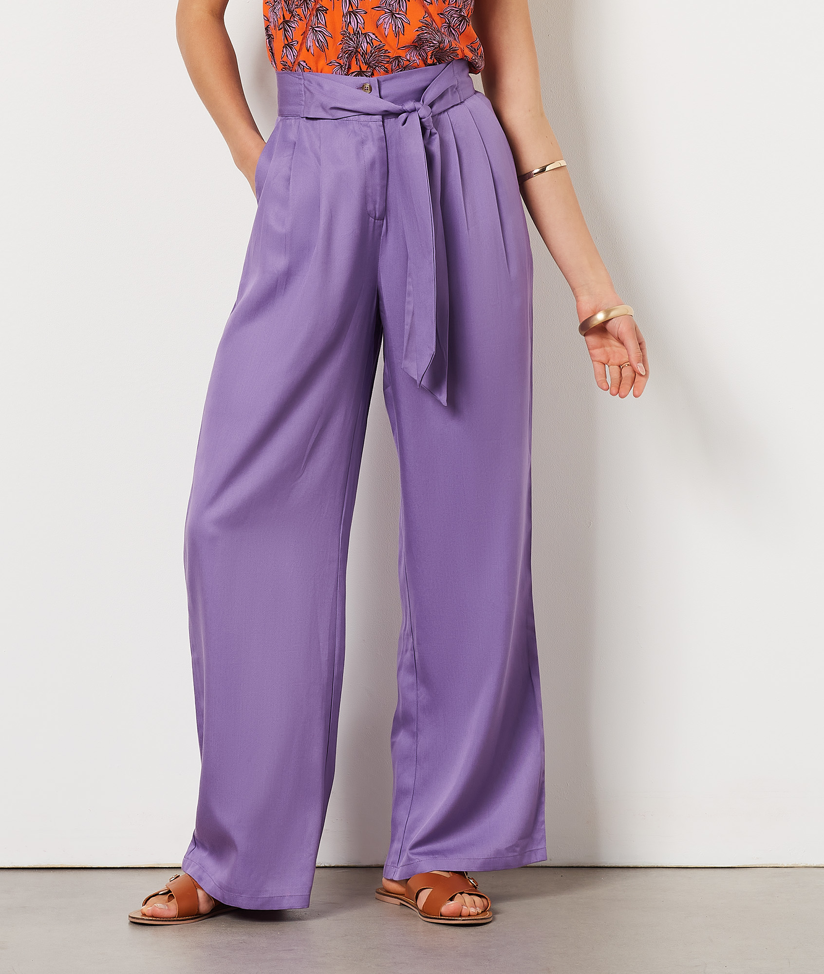 Pantalon coupe large