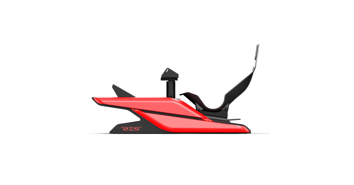 Res-TechX1 Cockpit racing simulator  (Zwart/rood)