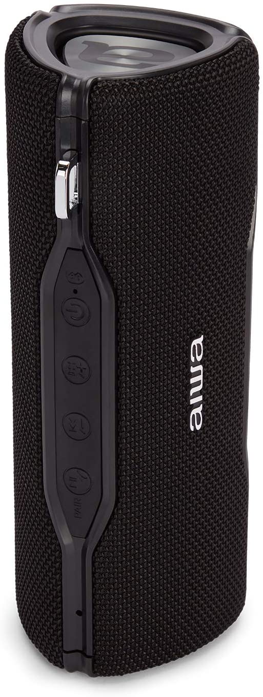 Aiwa BST-500BK Boombox TWS Lautsprecher, Bluetooth, IP67, schwarz - versch. Farben
