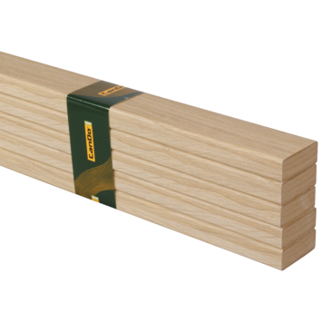Lattenwand Decowall MDF eiken, lengte 260cm, 5 stuks