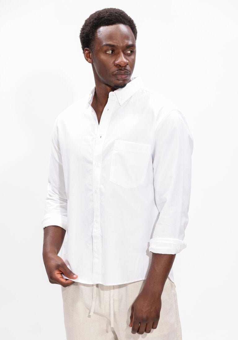 witte isabel marant casual overhemd jasolo shirt