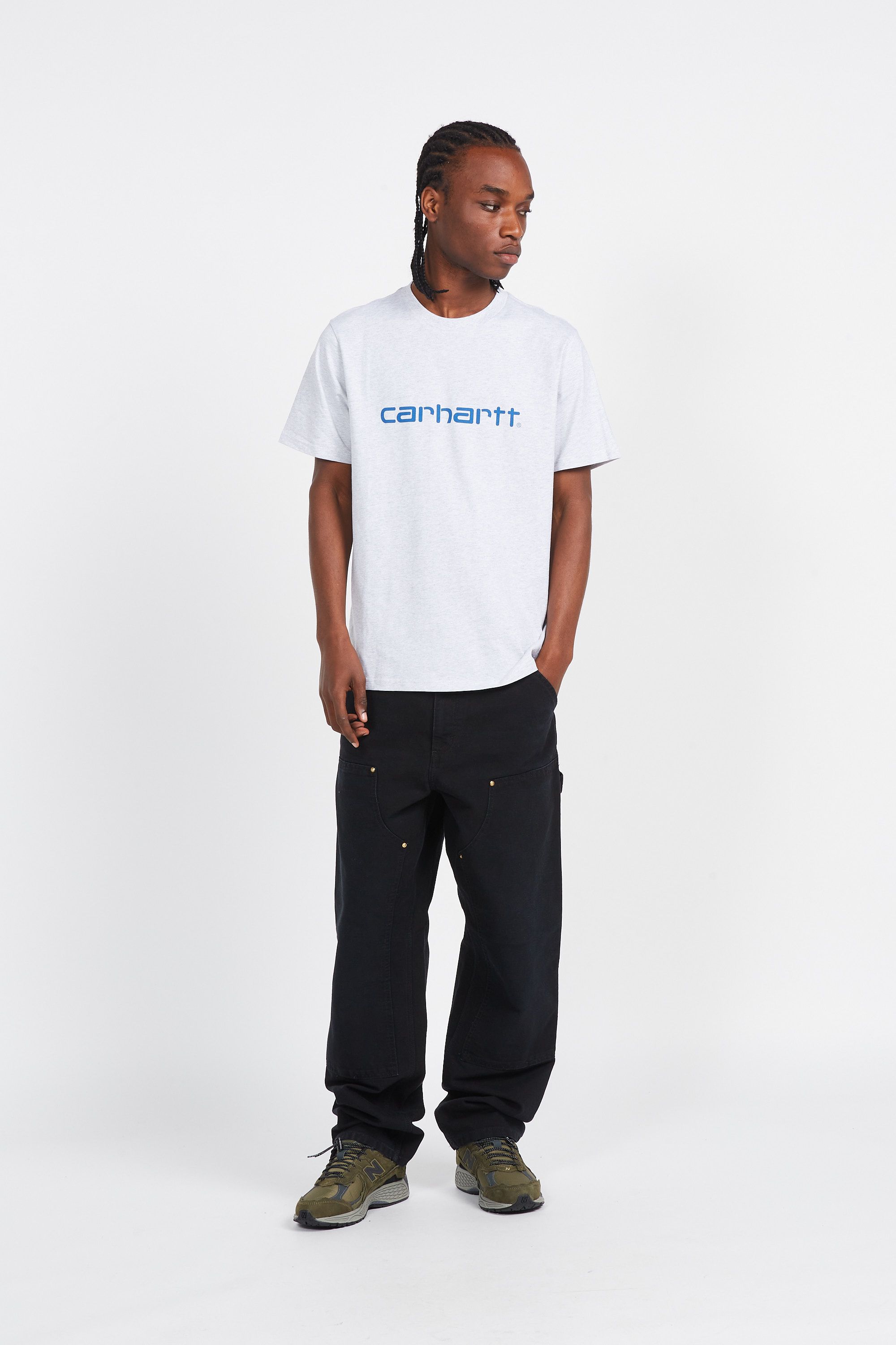 CARHARTT WIP Pantalon Double Knee Noir