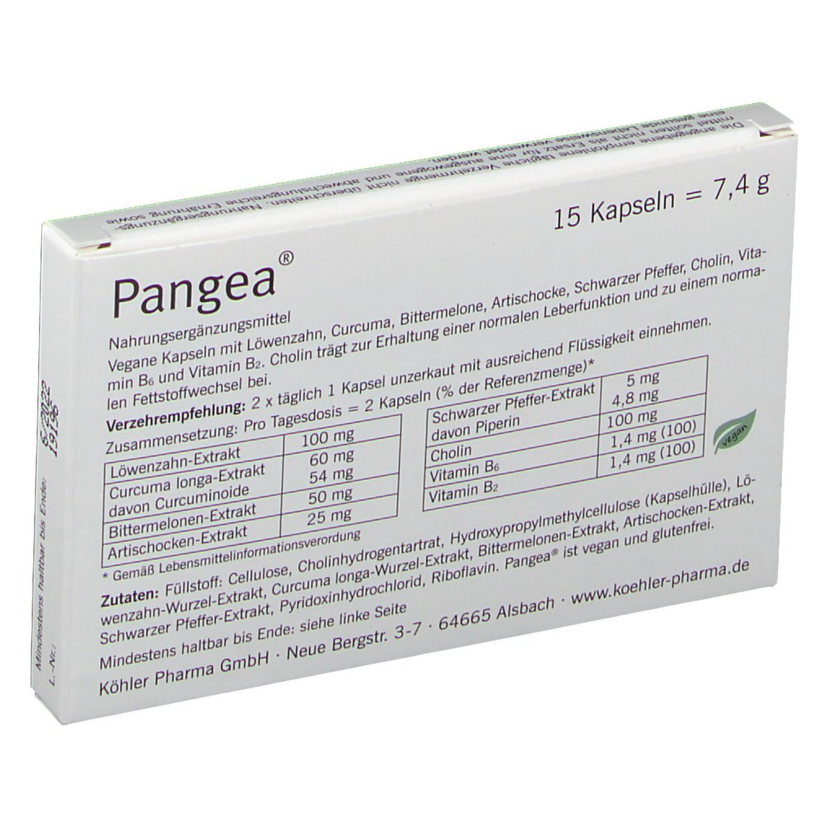 Pangea ® Kapseln