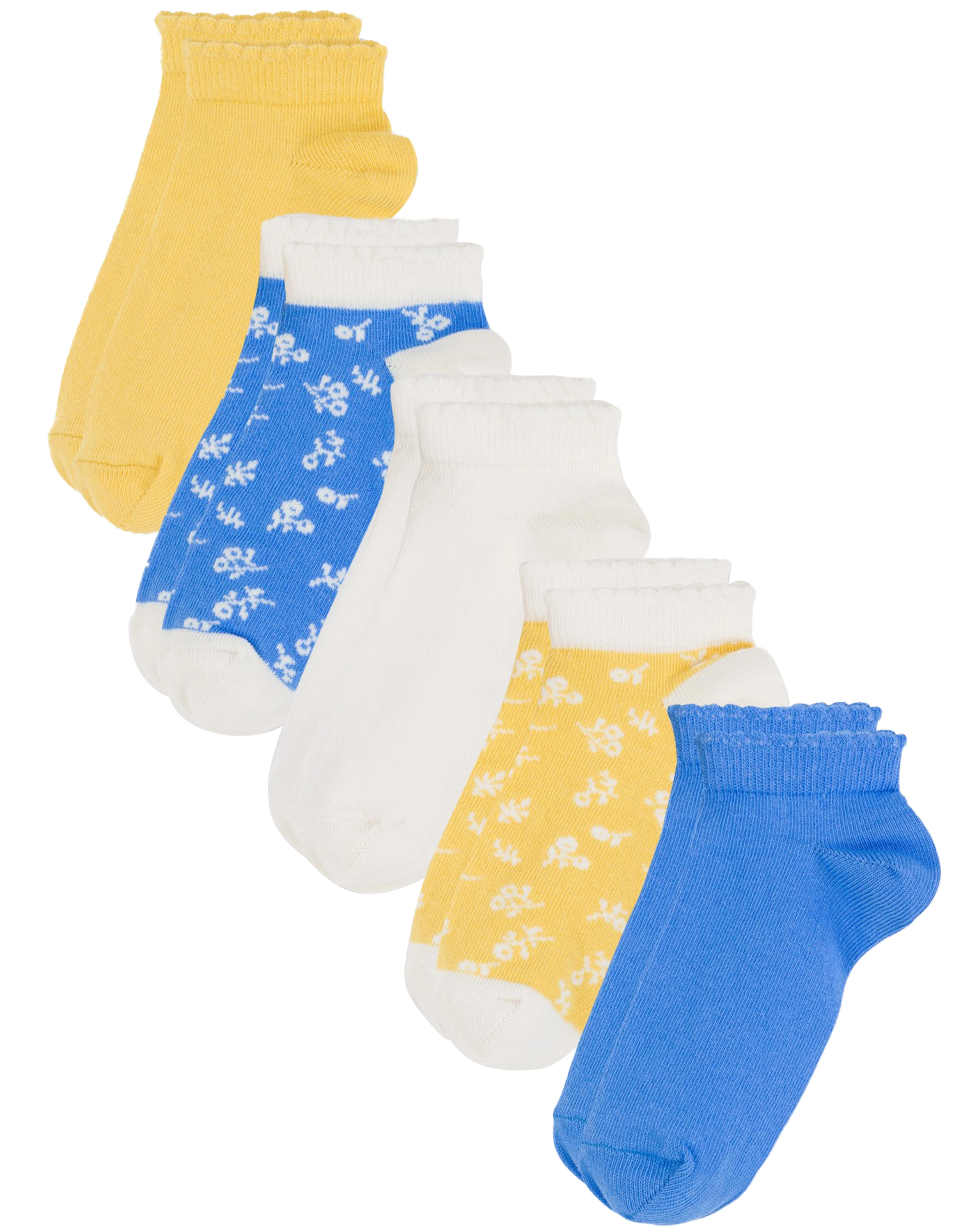 Socken FLOWER 5er-Pack in multico