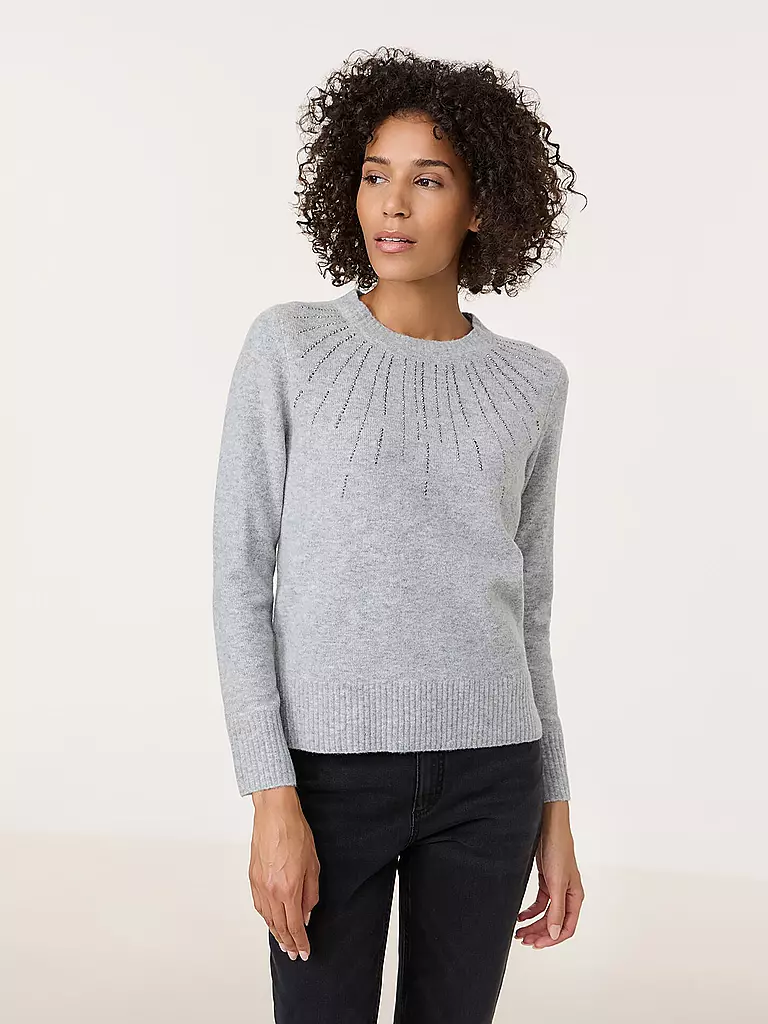 GERRY WEBER Pullover silber