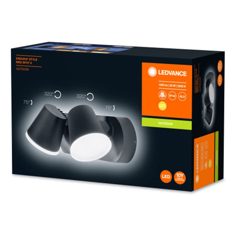 VEGGLAMPE LEDVANCE ENDURA STYLE MIDI SPOT II