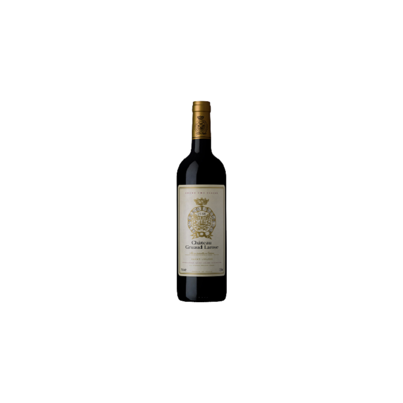 Château GRUAUD LAROSE 1988 - Saint-Julien - 2ème Cru Classé - par Caisse bois de 6 bouteilles 75 cl