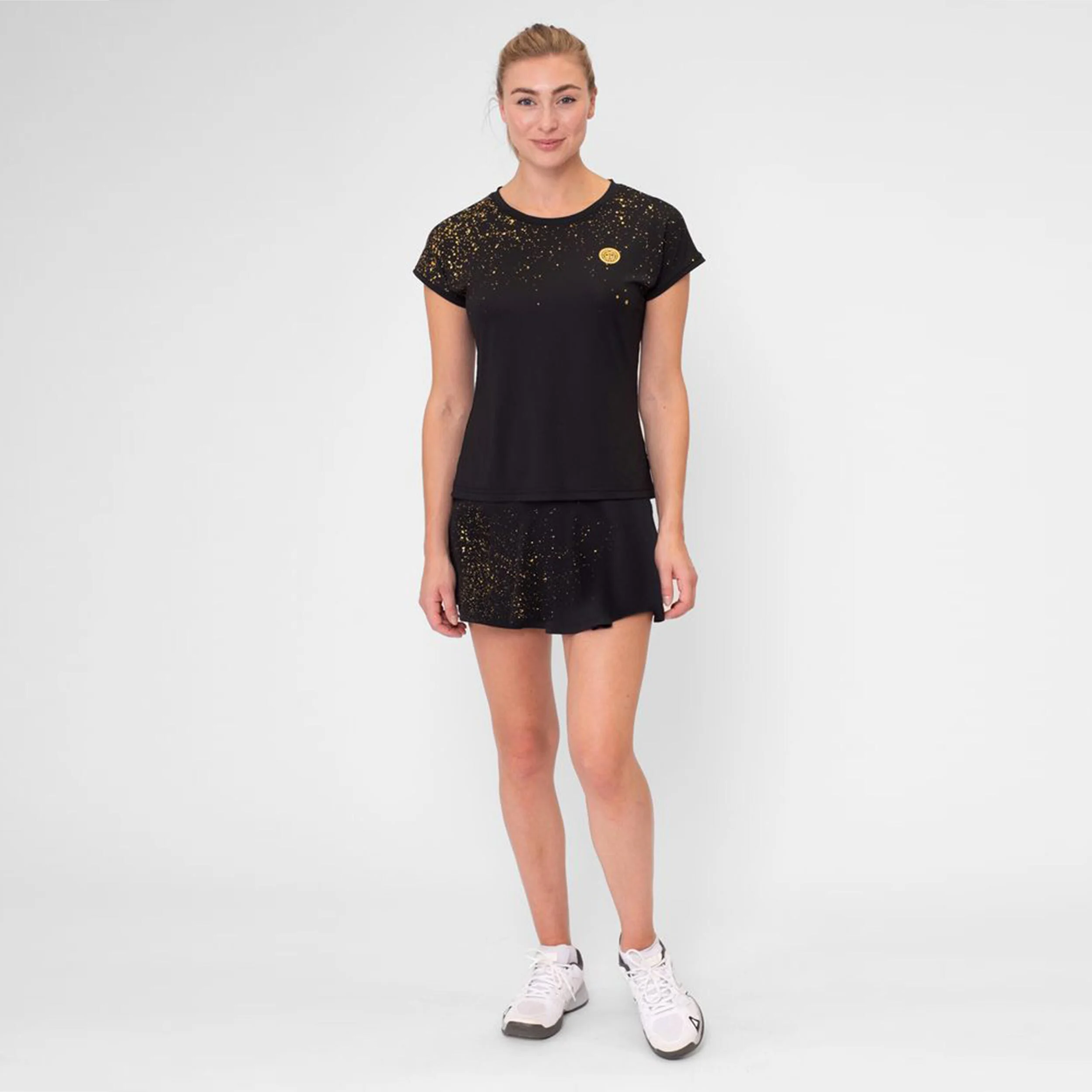 BIDI BADU Paris 2024 T-shirt Femmes - Noir , Or