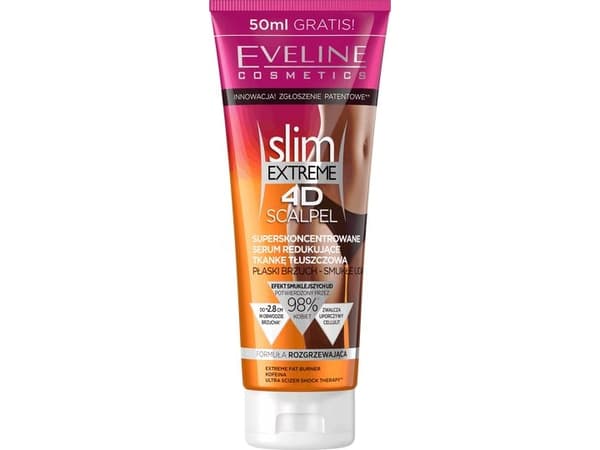 Eveline Slim Extreme 4D Scalpel Superconcentrated Serum Reducing Fatty Tissue 250 ml