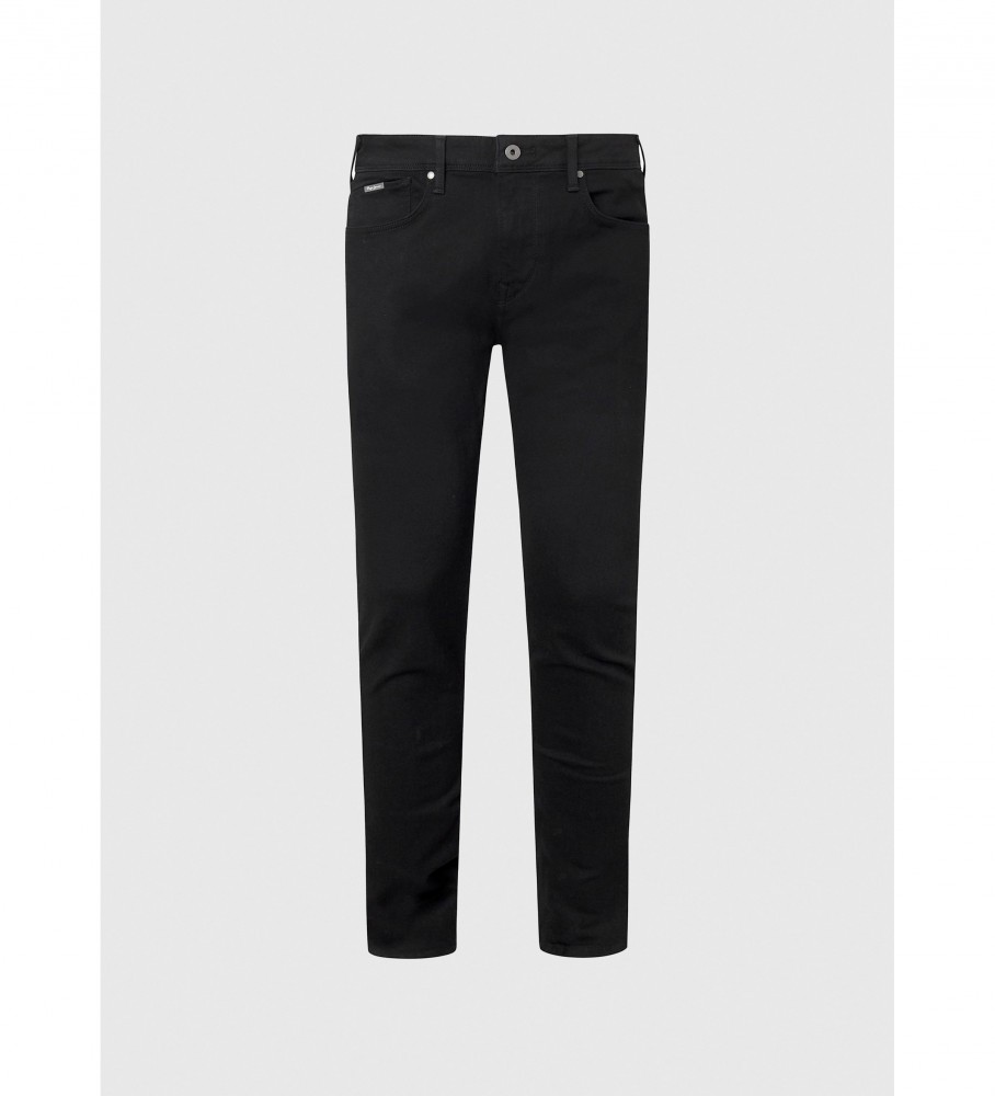 Calça jeans skinny preta Pepe Jeans Finsbury