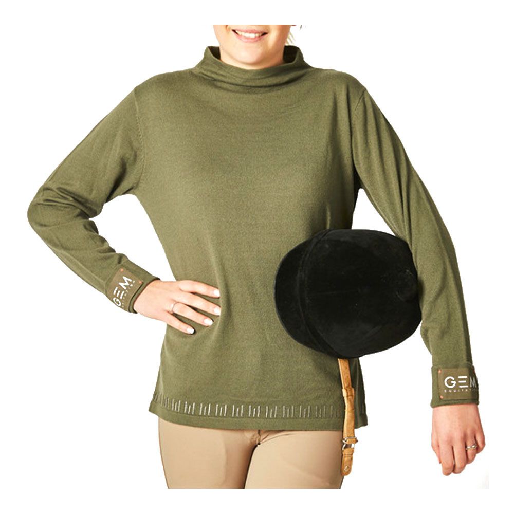 Gem KARMA - Pull Femme kaki