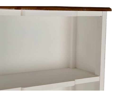 PEGANE - Etagère en bois de paulownia - l. 75 x p. 35 x h. 143 cm