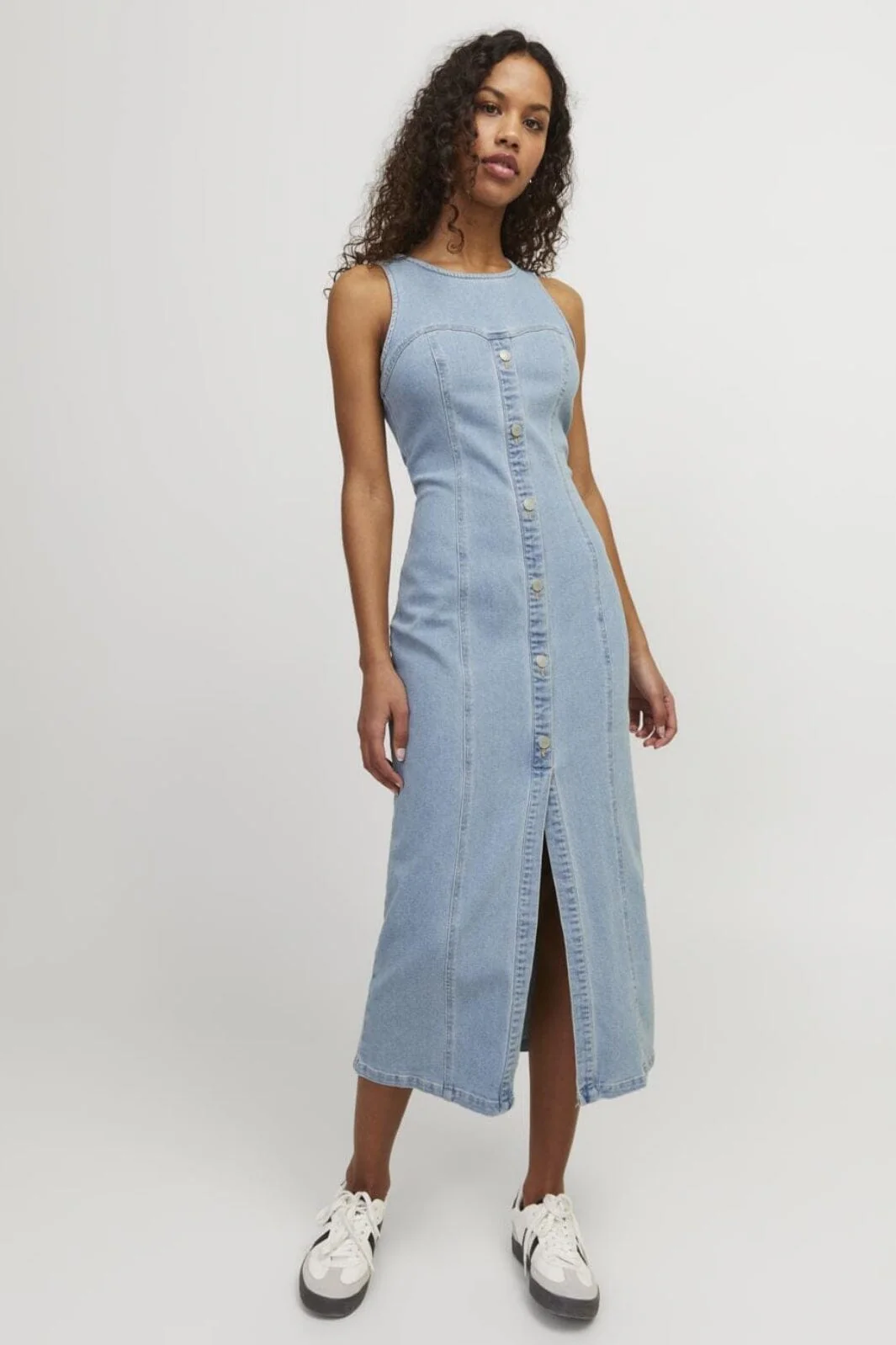 Jjxx Jxtinga Slim Long Denim Dress