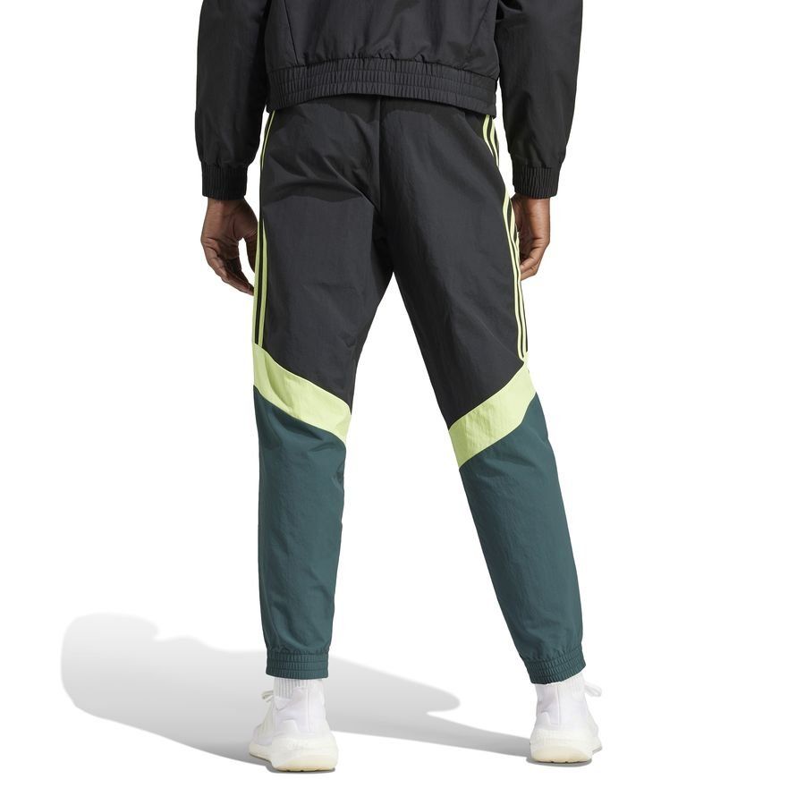 Manchester United Bas de Survêtement Woven - Noir/Vert/Jaune