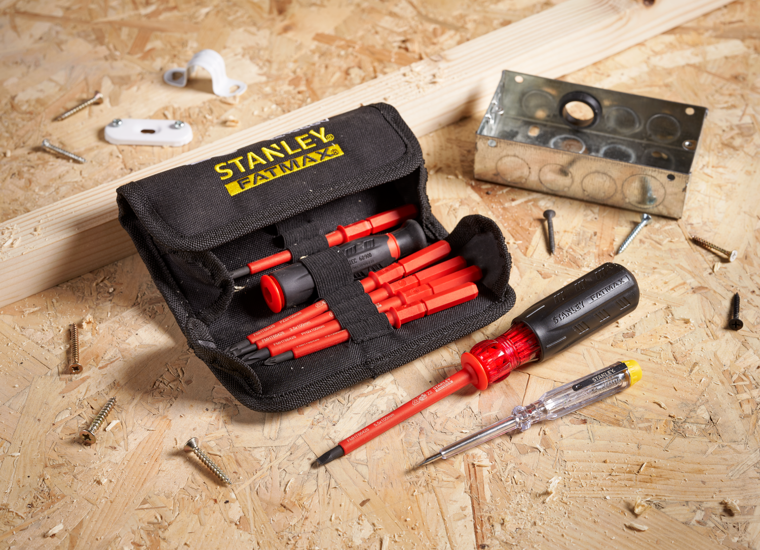 Stanley FMHT66426-0 Multi-bit schroevendraaierset VDE 10-delig