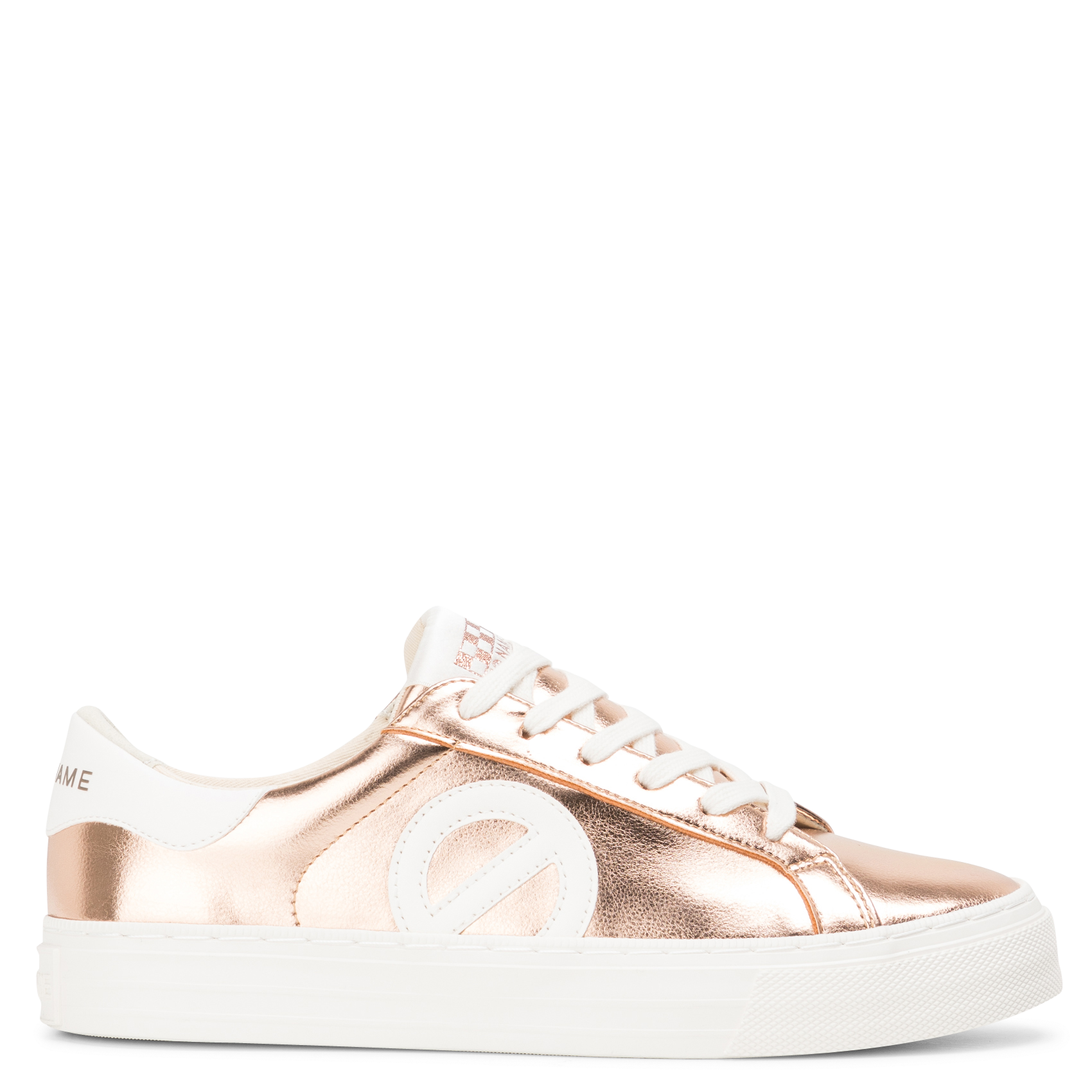 STRIKE SIDE - Baskets basses en cuir | Rose