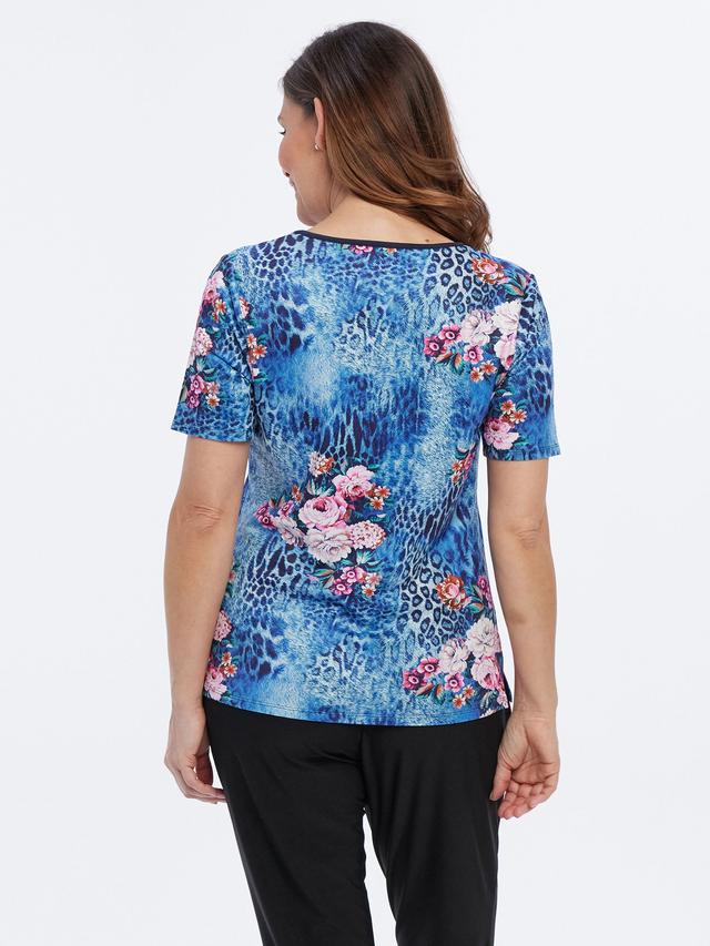 Shirt Rosenbouquet