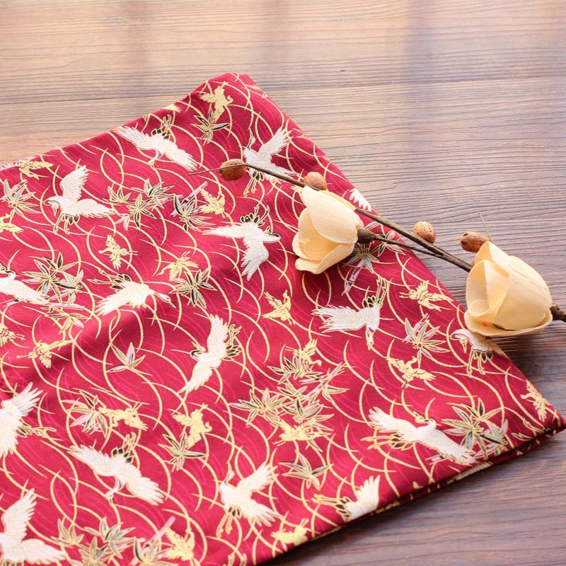 Rabenda - Bedrukte Japanse traditionele Furoshiki lunchbox inpakdoek