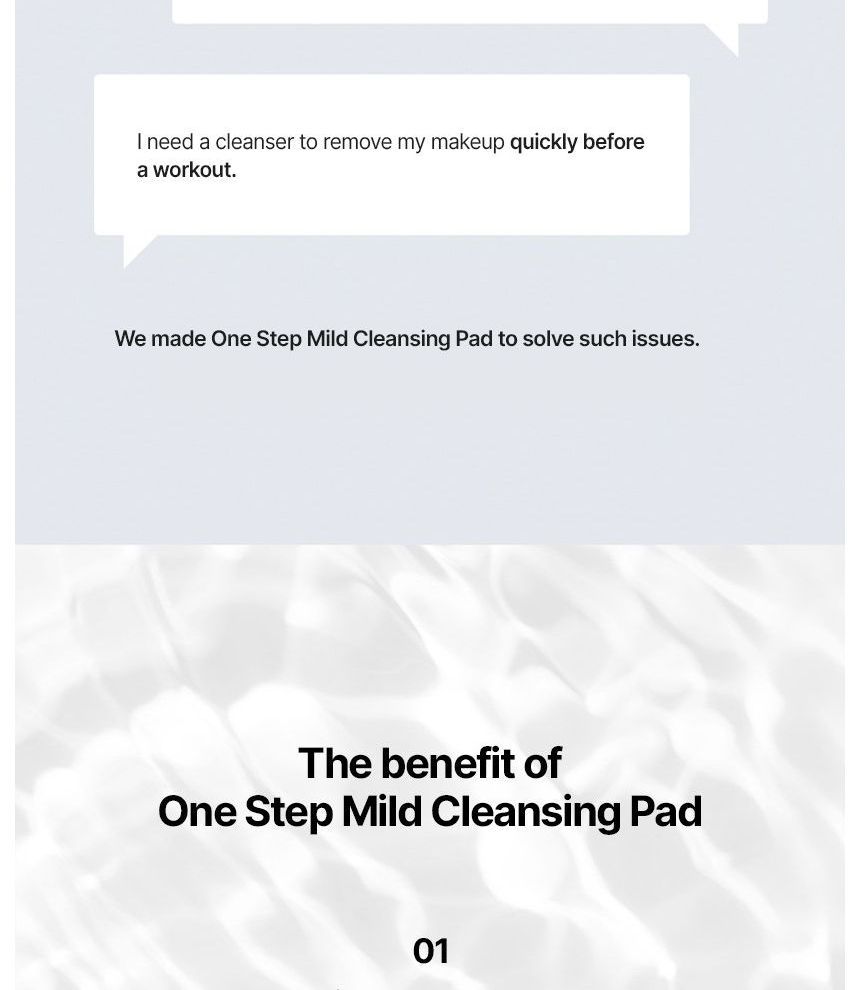 celimax - JIWOOGAE One Step Mild Cleansing Pad