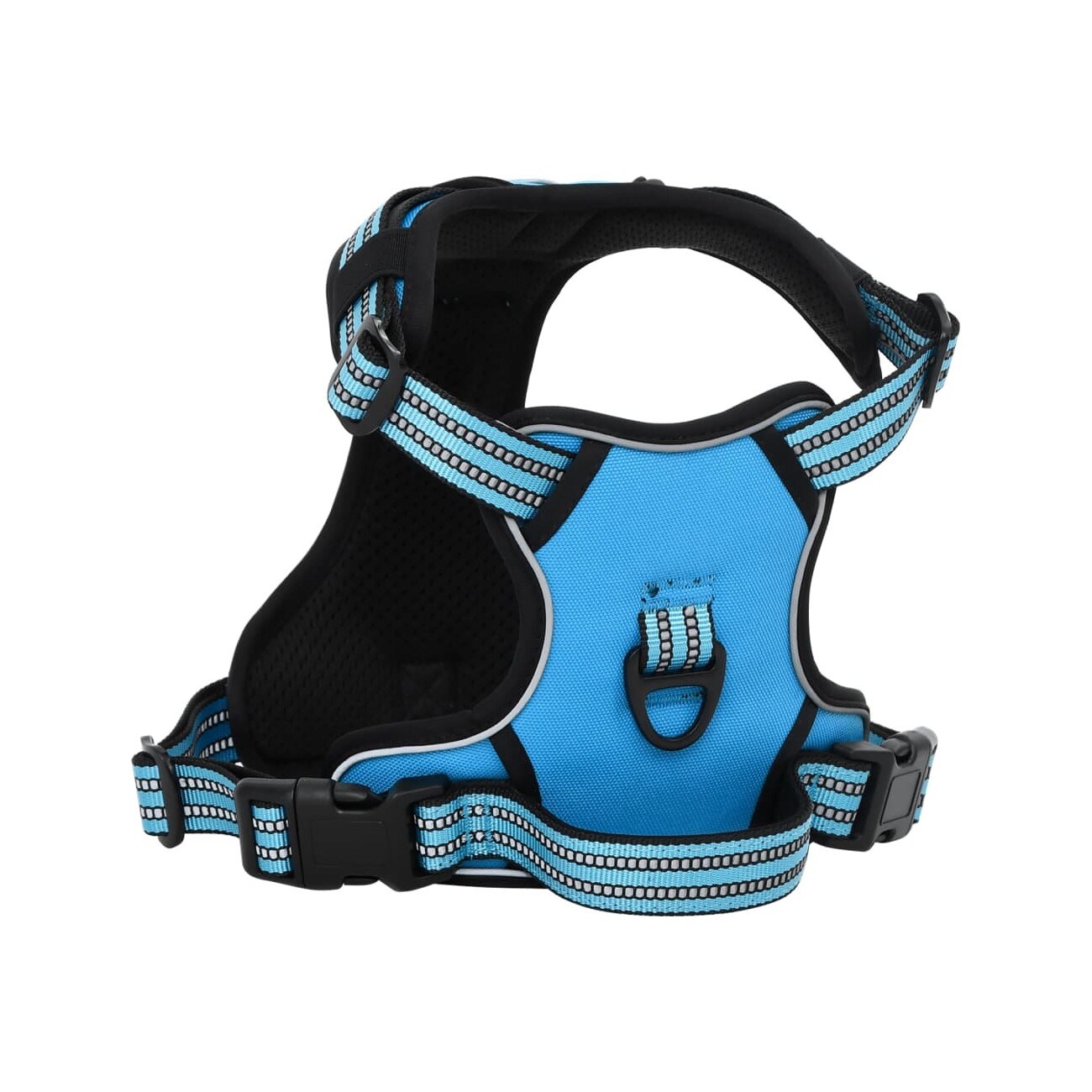 VidaXL Hundegeschirr blau XL