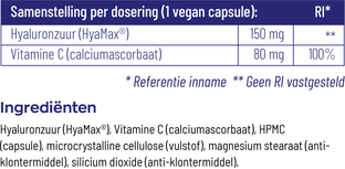 Vitakruid Hyaluronzuur 150 Capsules 60CP