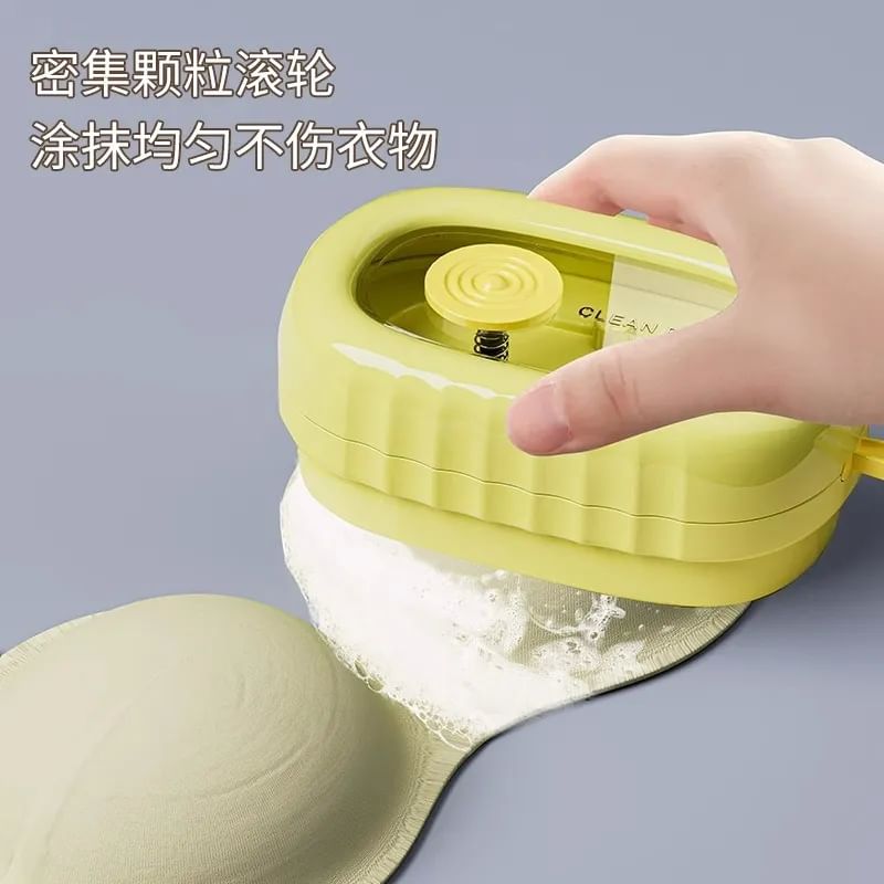 Home Simply - Kledingreinigingsborstel met zeepdispenser