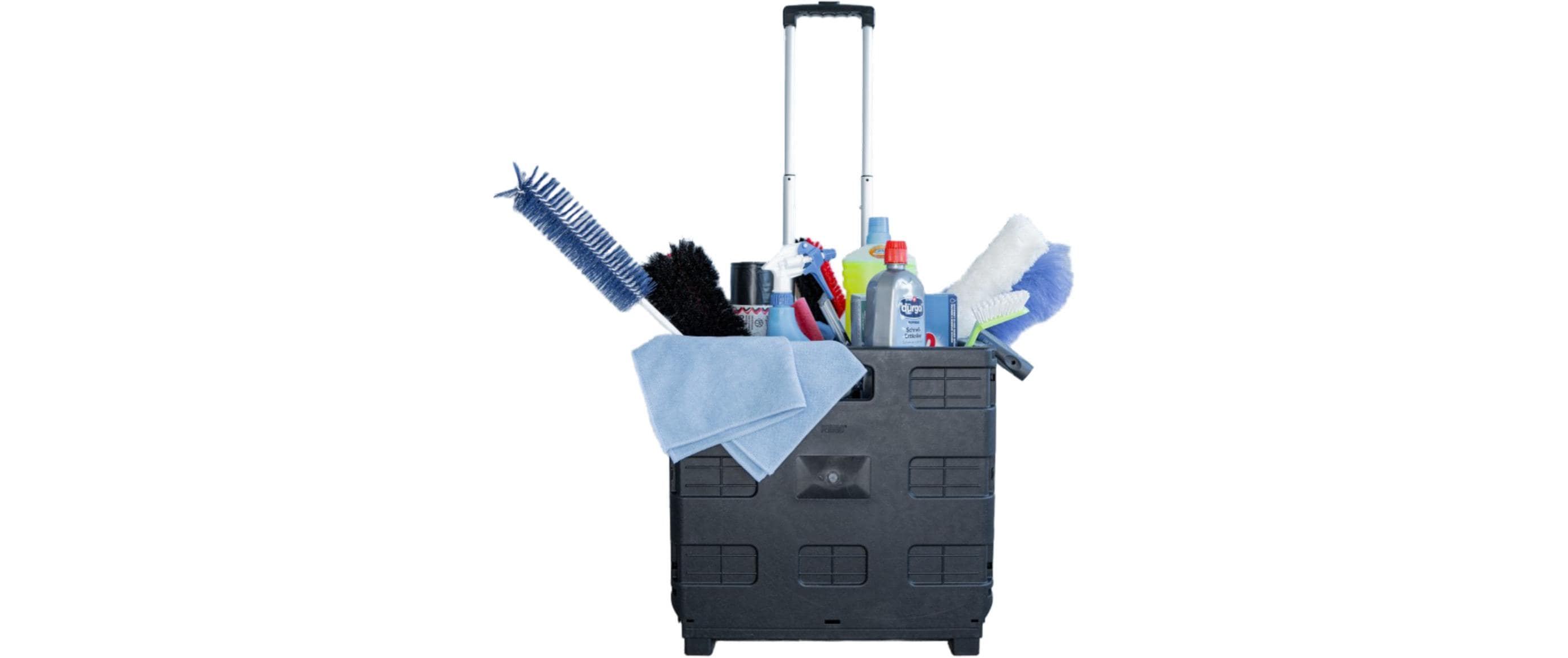 Klappbox Caddy 45 LFaltbarer Waffenkoffer für Werkstatt, Büro, Einkauf, Reinigung und vieles mehr