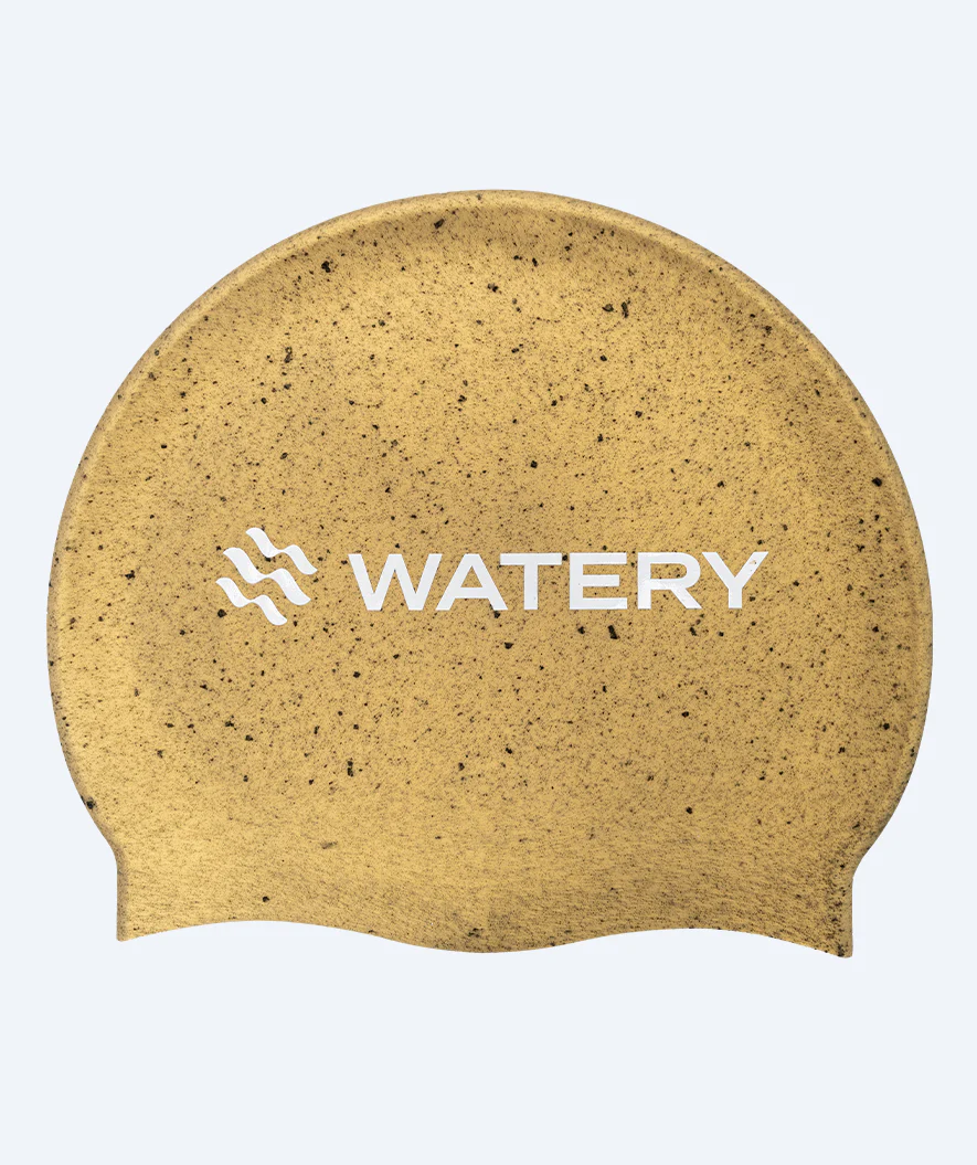 Watery badehætte - Eco Signature - Guld (30% genanvendt)