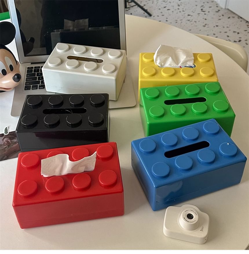 Minbrogy - Speelgoedblok Plastic Tissue Box