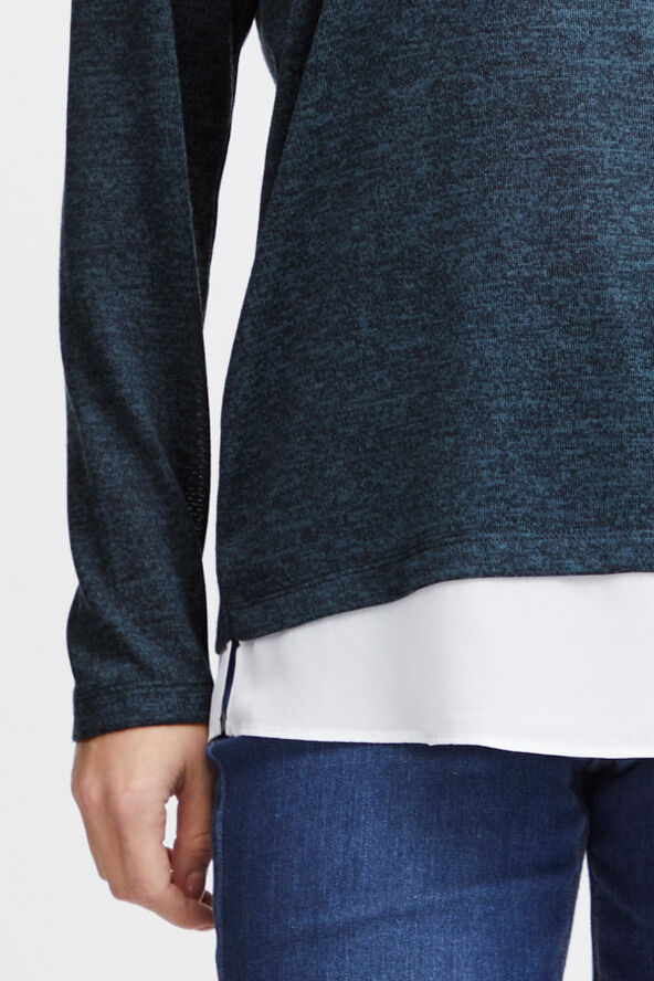 Fransa FRREXAN PU 1 Navy blazer melange