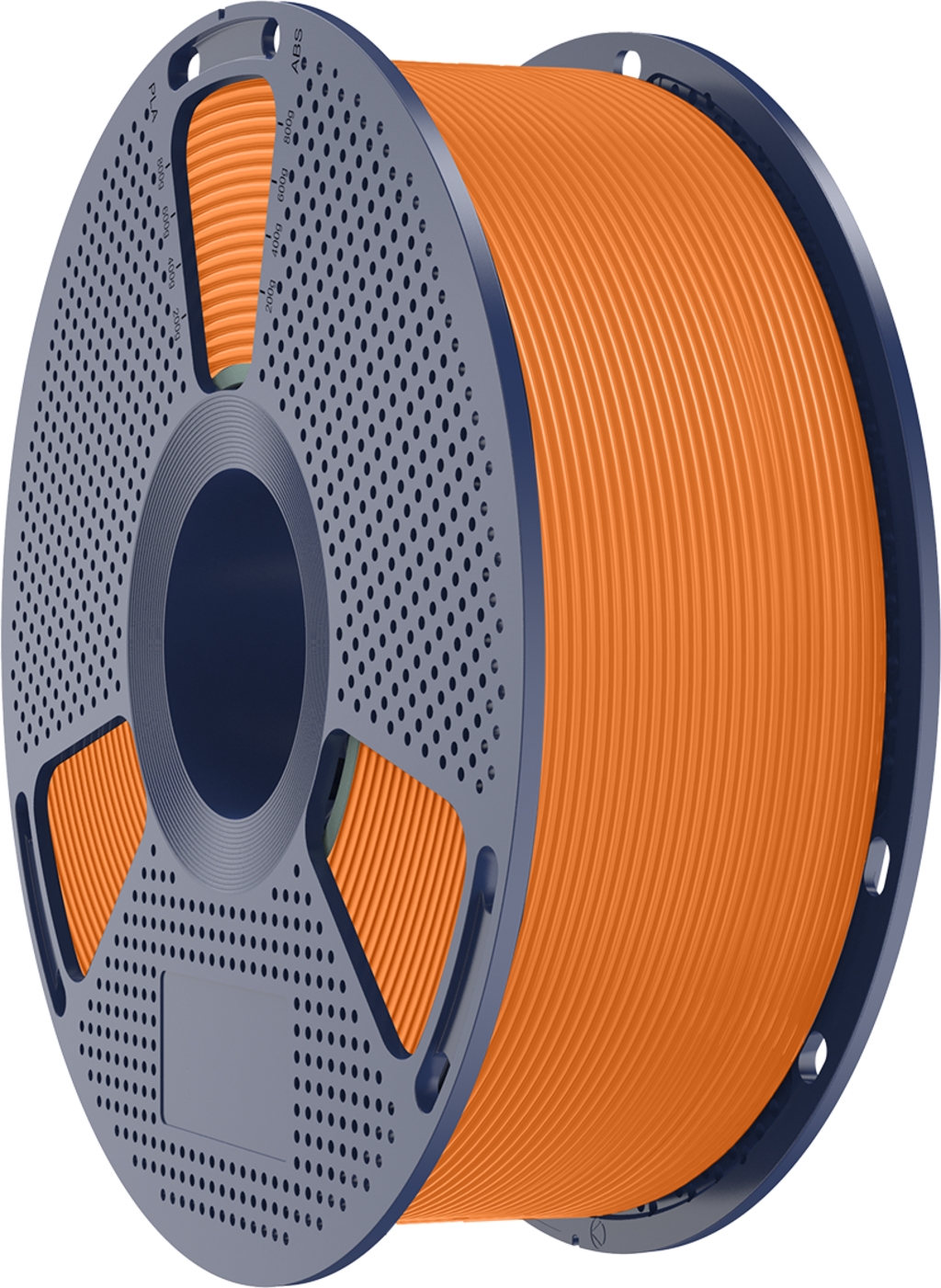 SUNLU  High-Speed PLA+ Orange, 1,75 mm / 1000 g    Robustes PLA für Druckgeschwindigkeiten von bis zu 600 mm/s in Orange