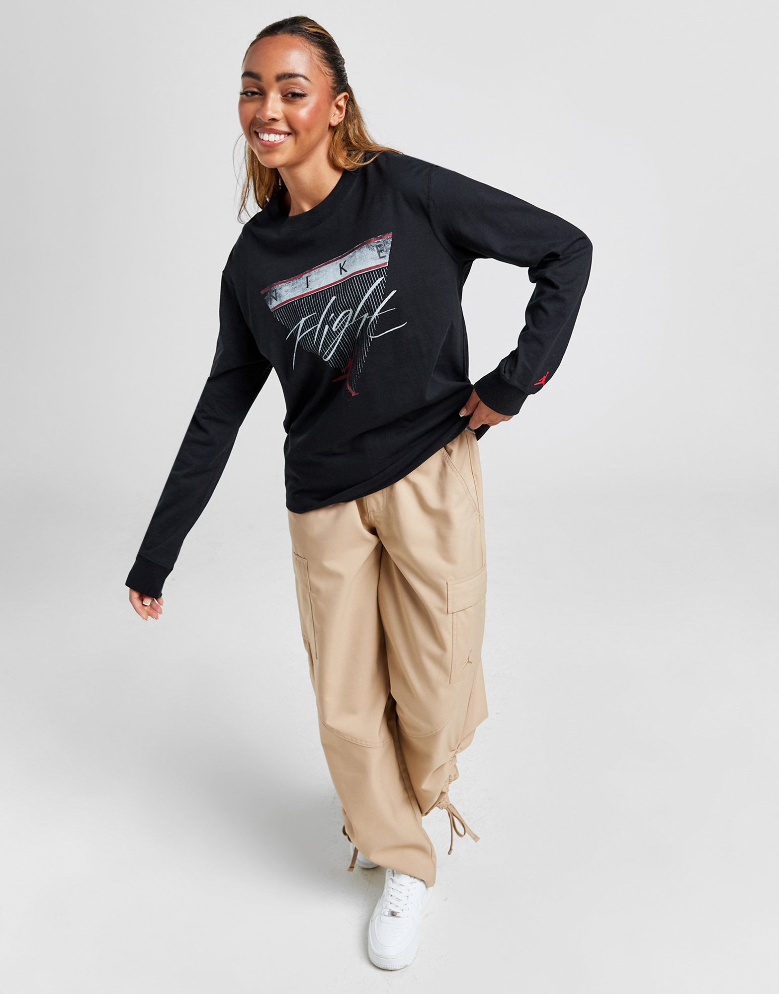 Jordan T-shirt Manches Longues Flight Femme