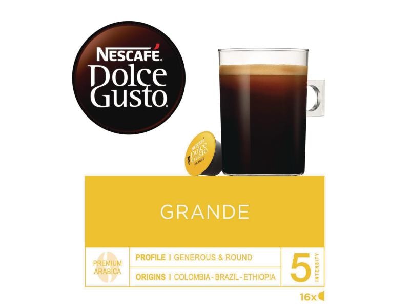Nescafé Kaffeekapseln Dolce Gusto Grande 30 Stück Nescafé Dolce Gusto Kaffee Kapseln
