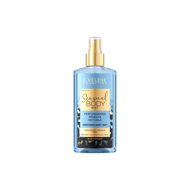 Eveline Sensual Body Mist Blue Romance Parfümierter Körpernebel 150 ml
