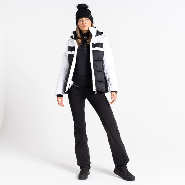 Veste de ski DARE 2B CRYSTALLIZE SKI JKT WHITE/BLACK