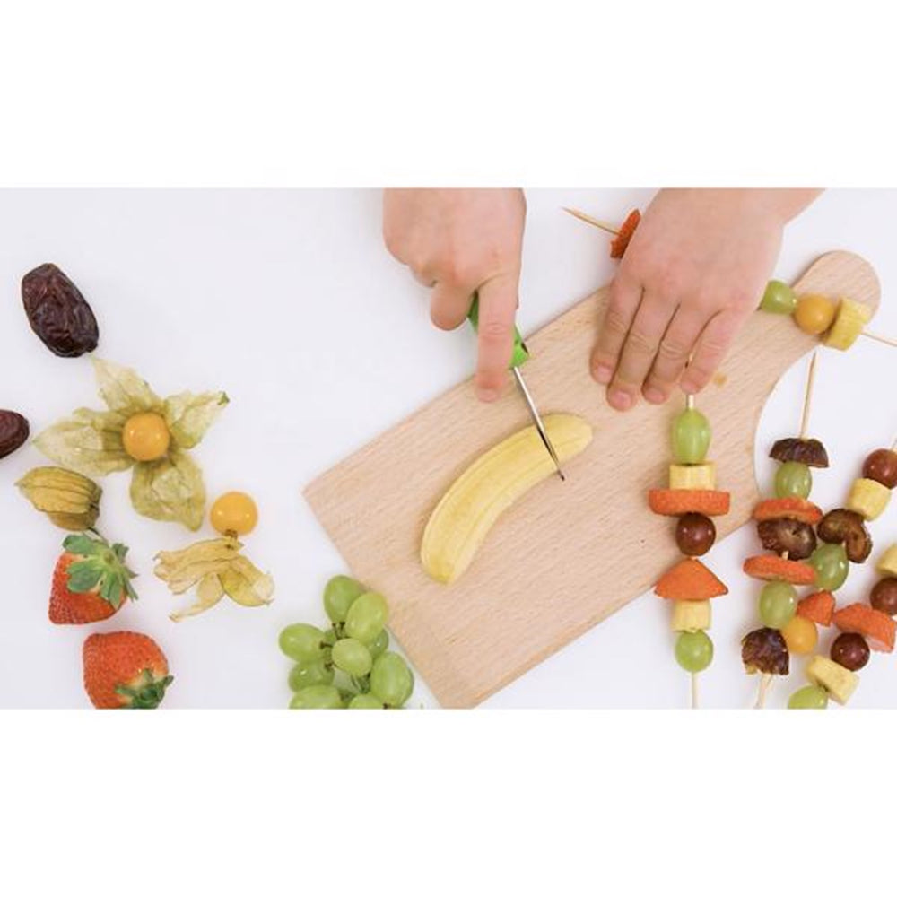 Børnekokkeknivsæt Grøn/Blå - Kinderkitchen