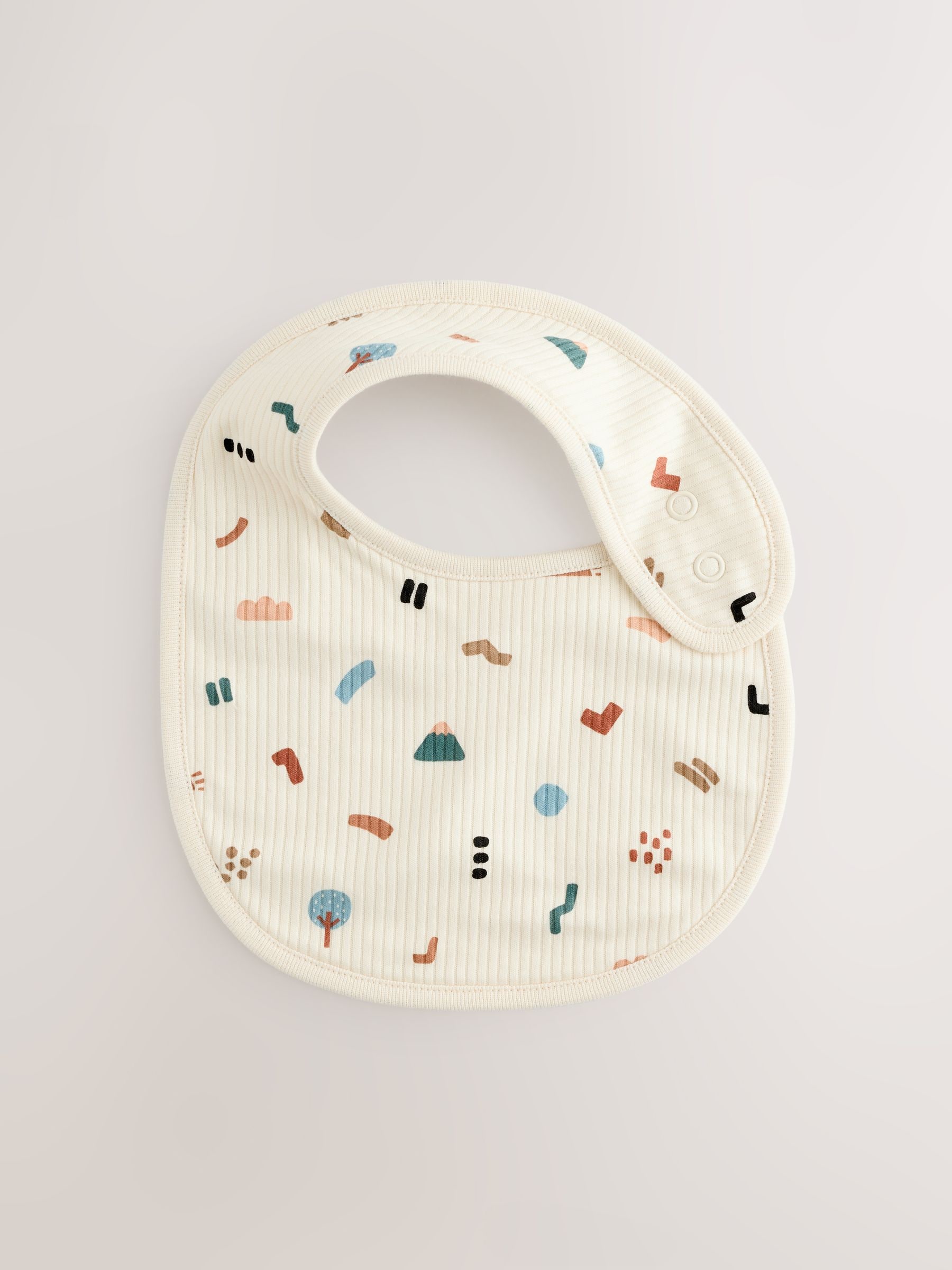 Multi - Verpakking met 5 babyslabbetjes