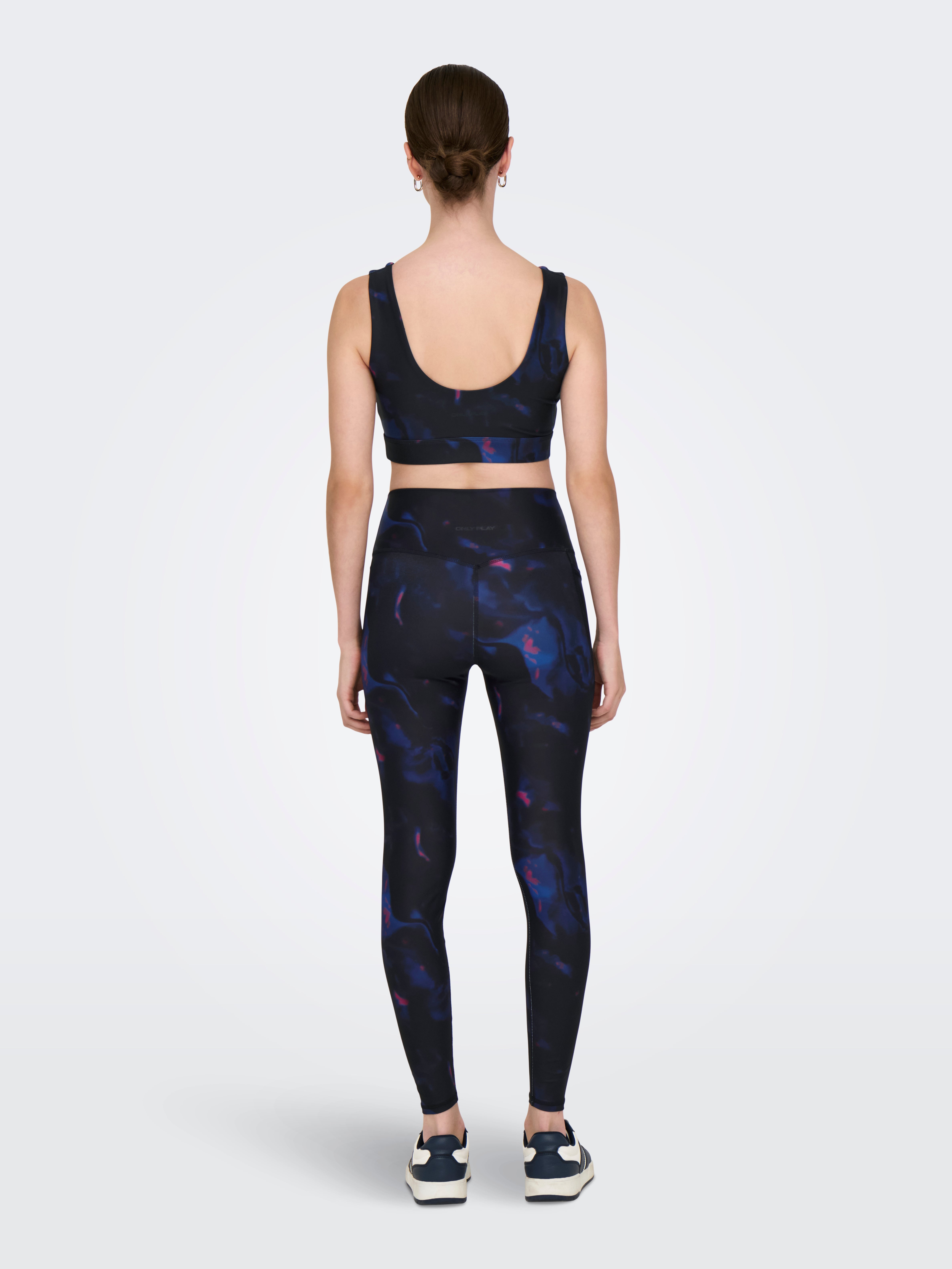 ONPJAM-2-SUELLA Super-High Waist Enger Schnitt Sportleggings Black