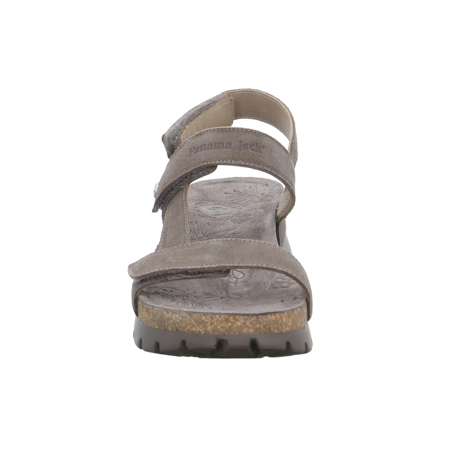 PANAMA JACK Bio-Sandalette Grau Leder