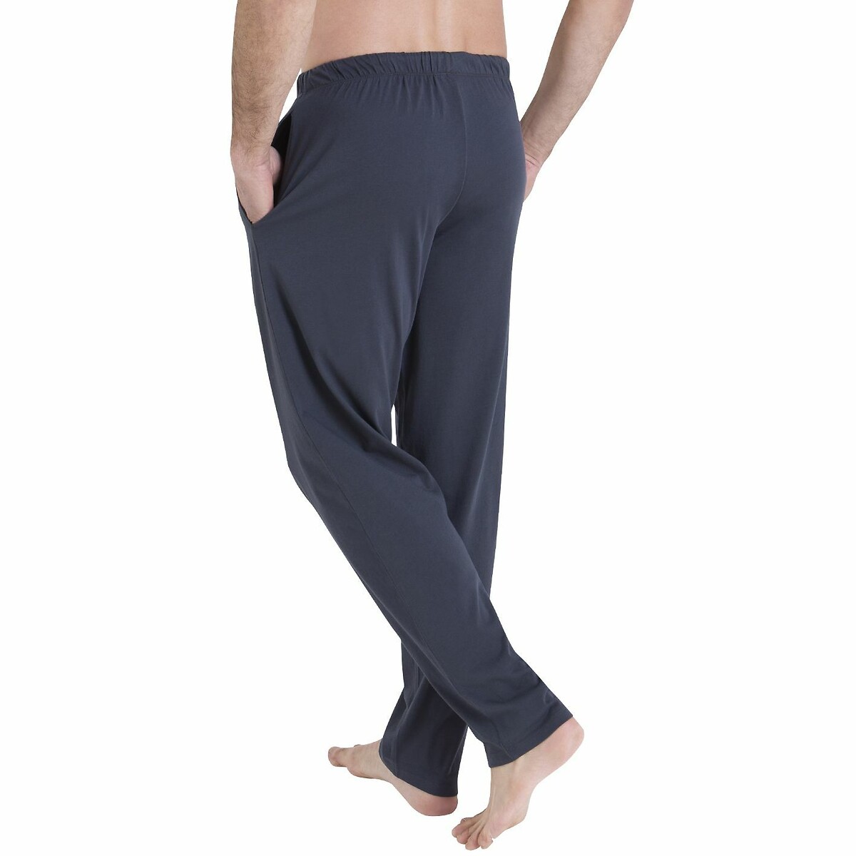 ATHENA<br>Pijama com blusa listrada e calça lisa