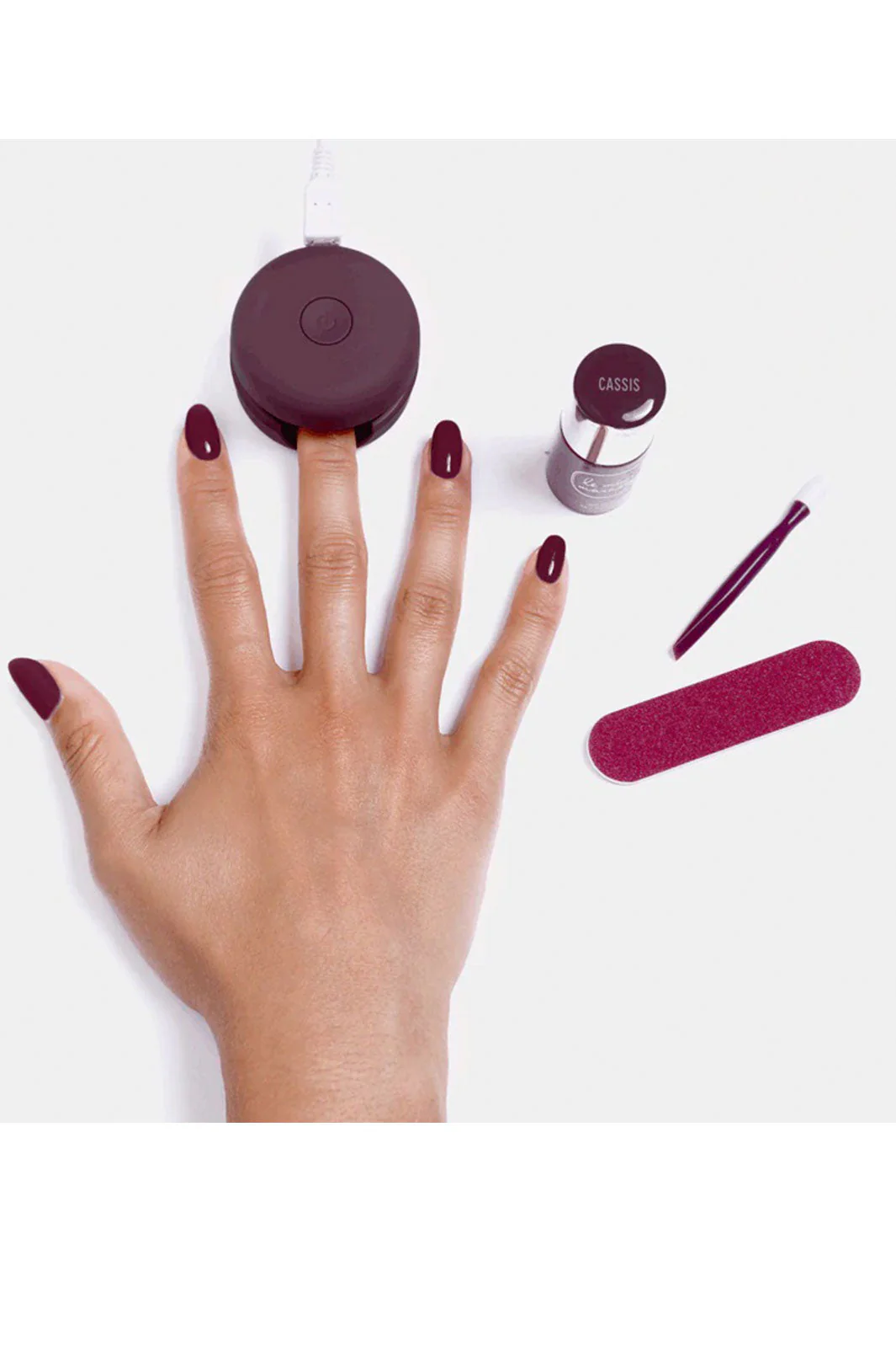 Le Mini Macaron Gel Manicure Kit cassis