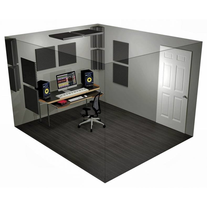 Auralex Studio Starter Kit CHA Charcoal set grijs