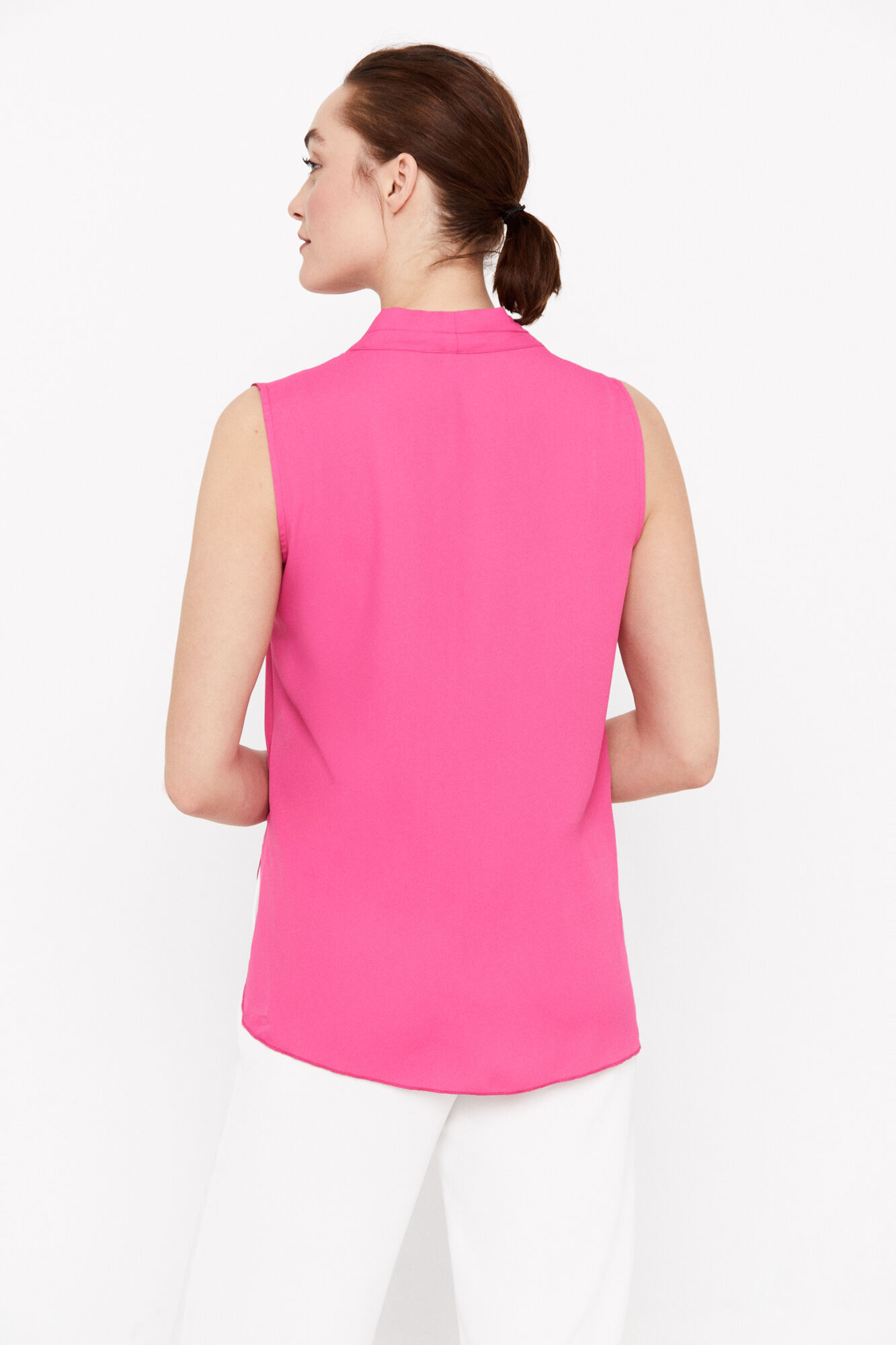 Blusa fluida - Fúcsia